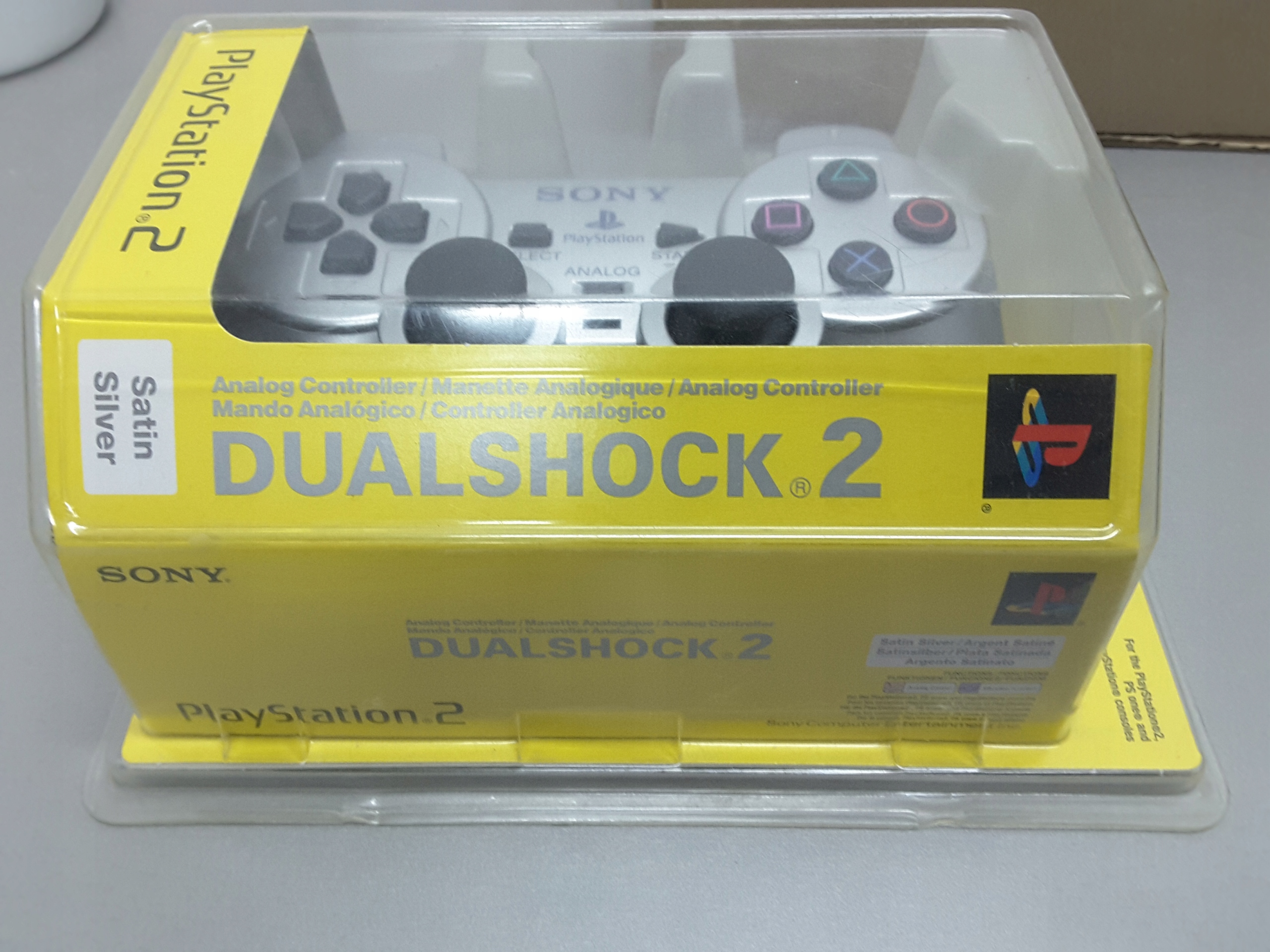 Ps2 Pad Dualshock2 Satin Silver