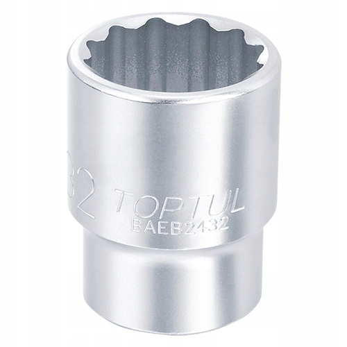 Nasadka Dwunastokątna 3/4" 30 mm 12-KĄTNA Toptul BAEB2430