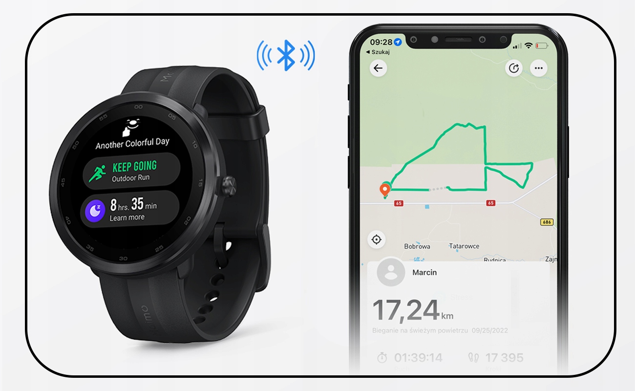 70mai Maimo Watch R SMARTWATCH ZEGAREK 5ATM+ PASEK Kompatybilność systemowa Android iOS