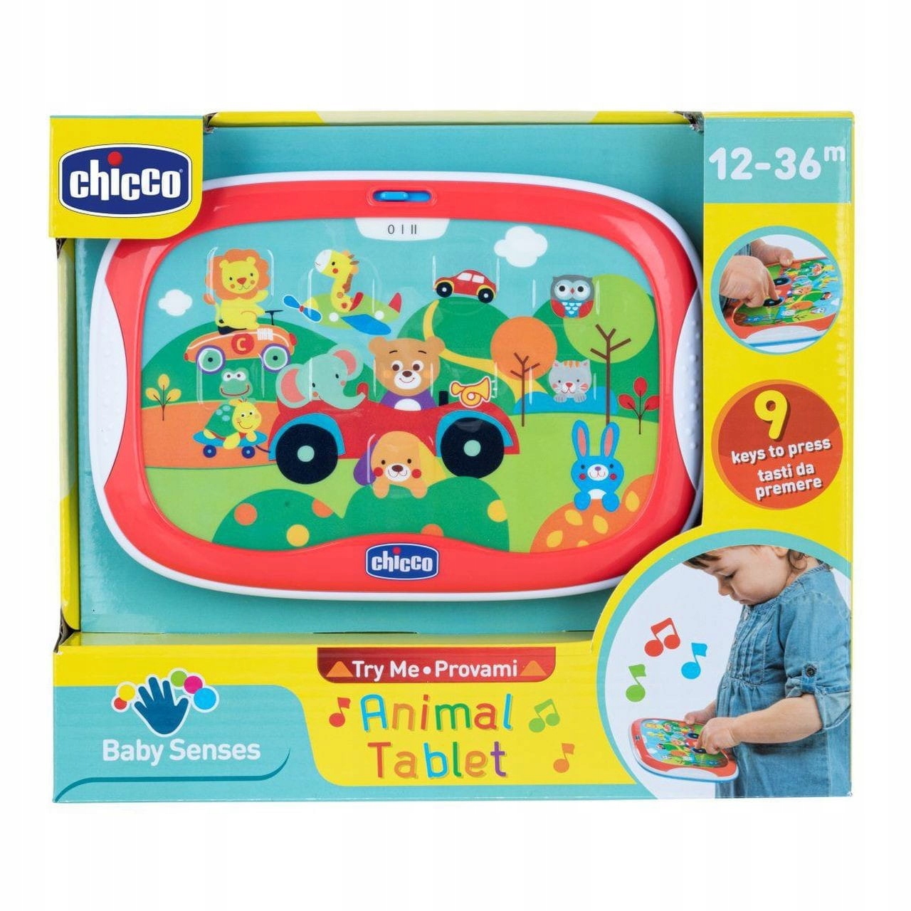 Chicco Tablet животные марки Chicco