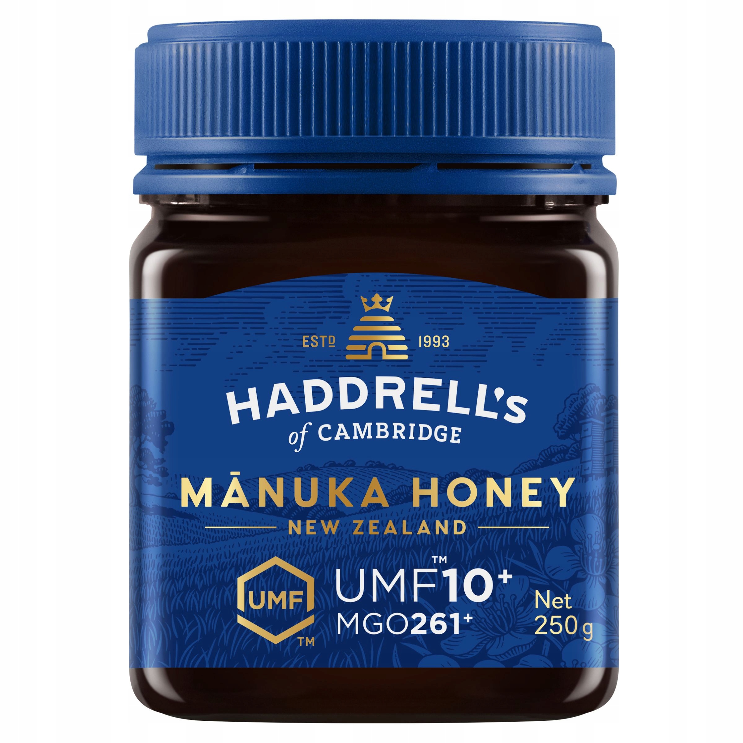 Haddrell's Manuka Miód UMF10+ MGO261+ 250 g