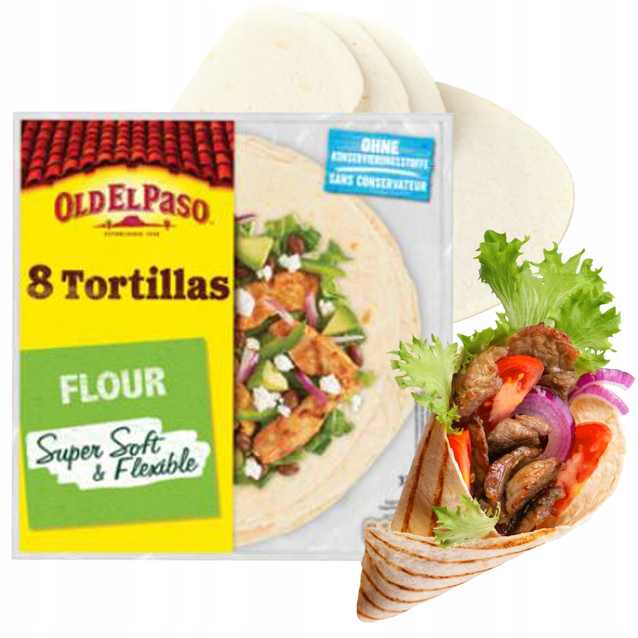 

Tortilla Pszenna 8szt Old El Paso