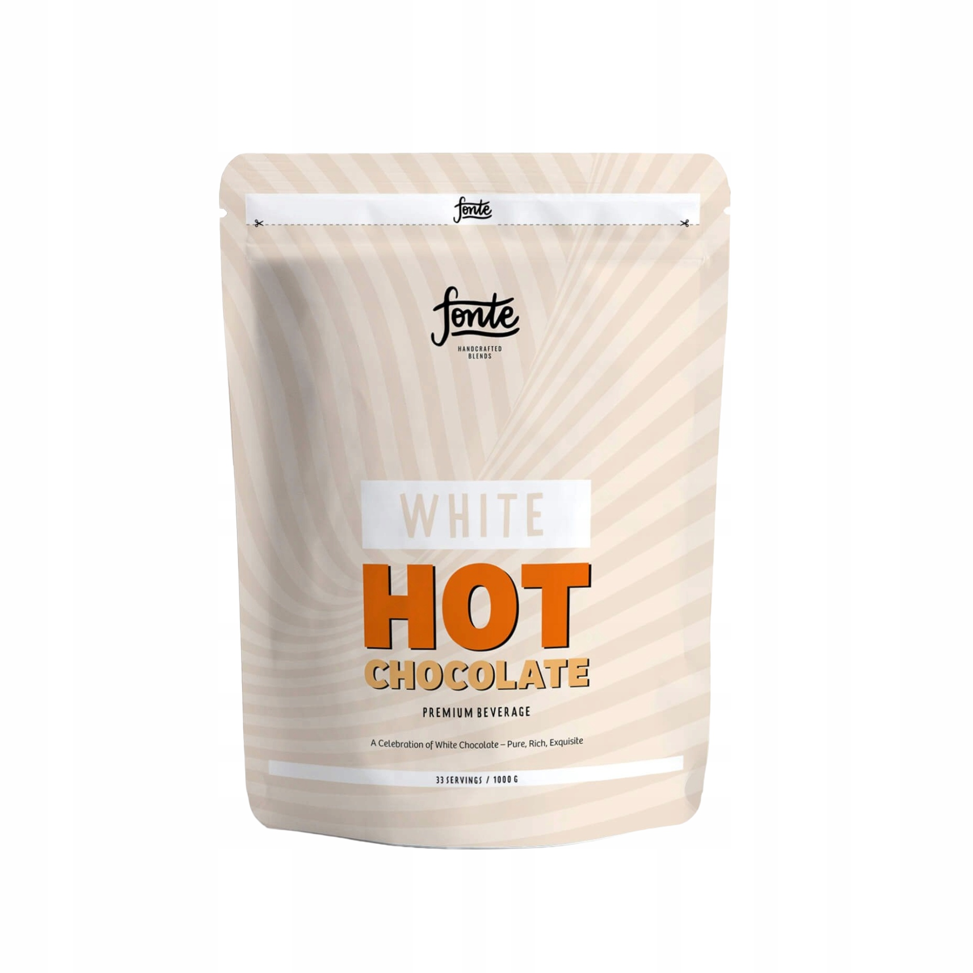 White Hot Chocolate Fonte 1 kg – bílá čokoláda v prášku