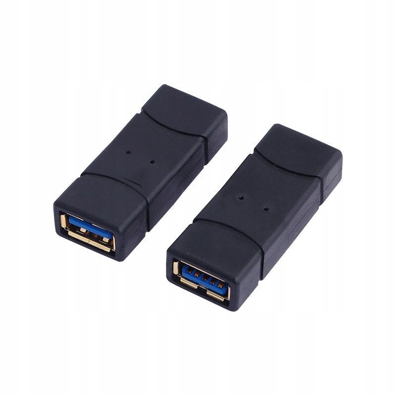 Adapter USB LogiLink USB - USB czarny