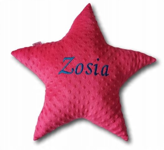 

Poduszka gwiazdka z imieniem haft
