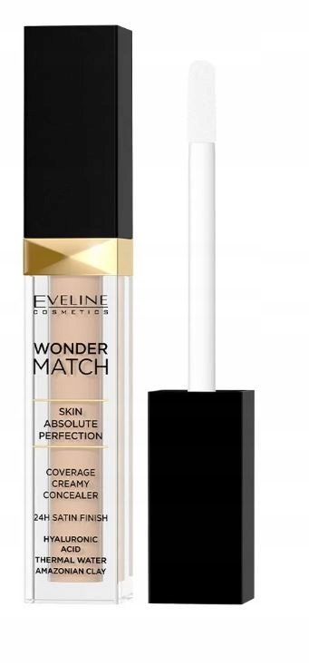 EVELINE WONDER MATCH Korektor w płynie PORCELAIN