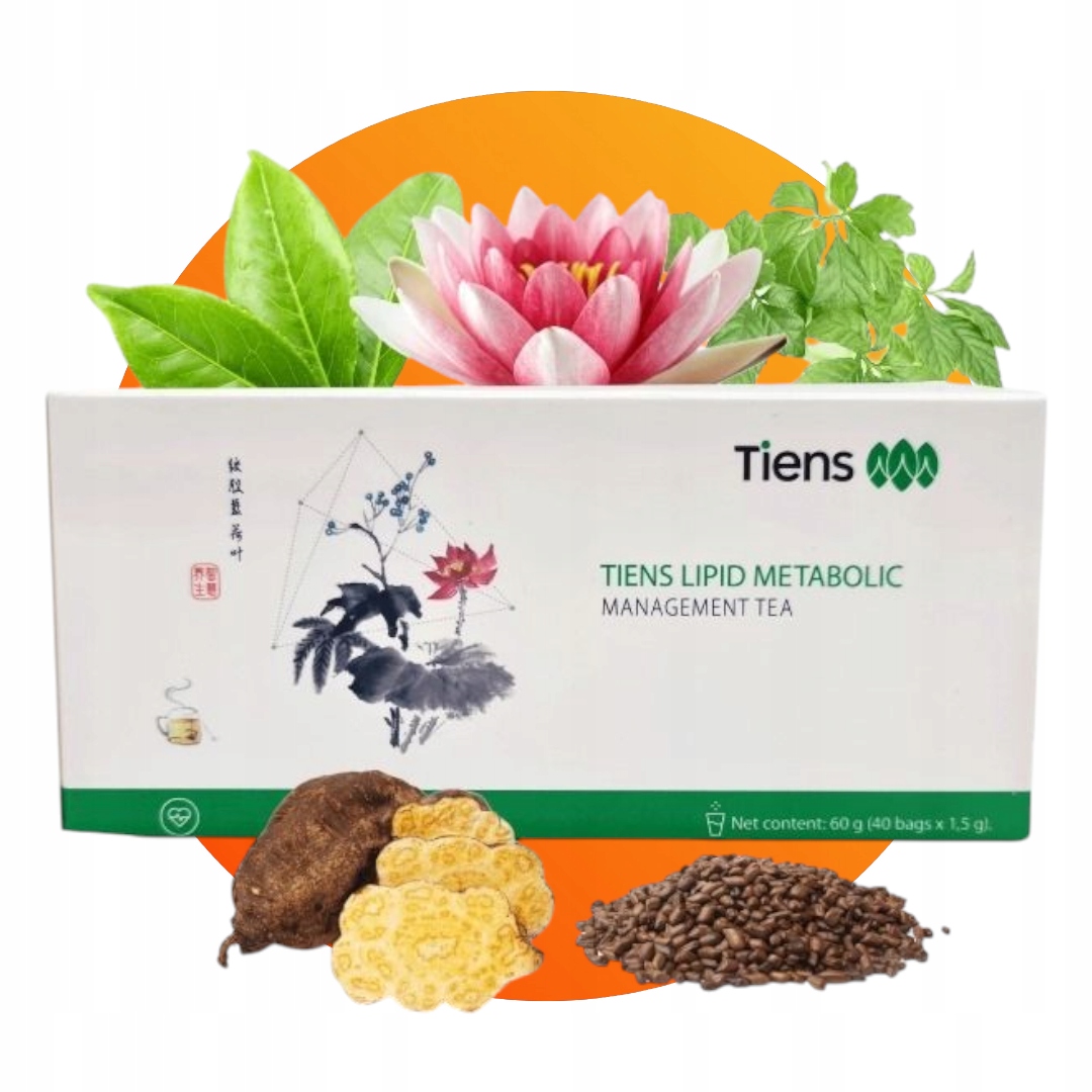 Levně Antilipidový čaj Tiens, 60 g, 40 sáčků