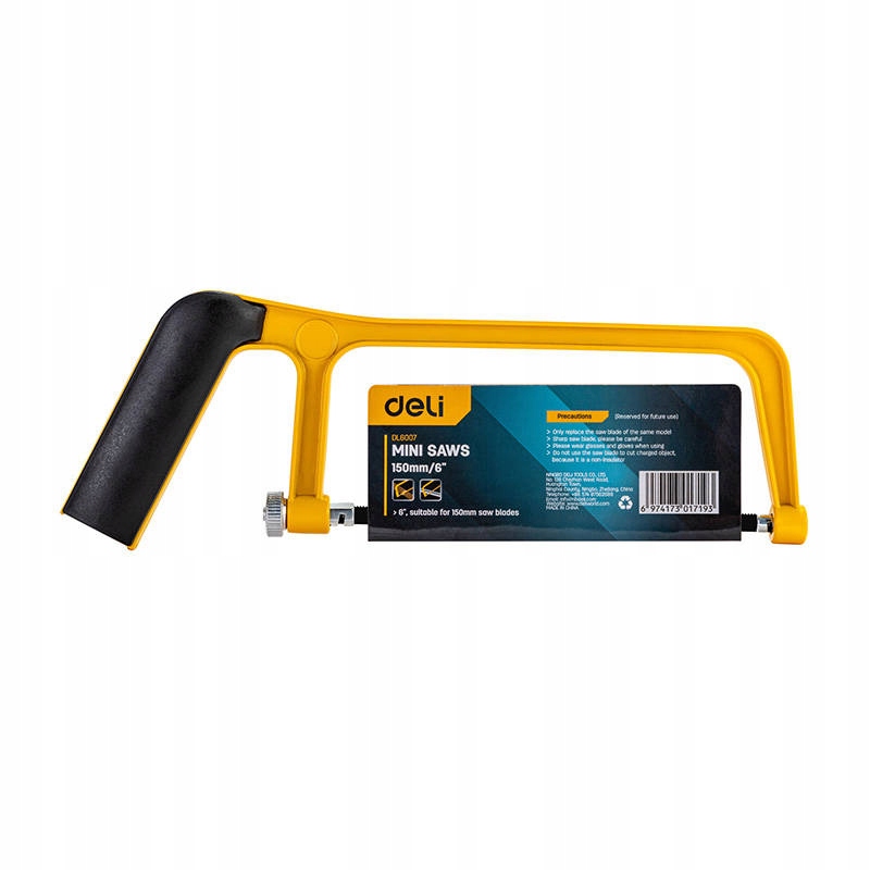 

Piła Ręczna Do Metalu Deli Tools 150MM Brzeszczot