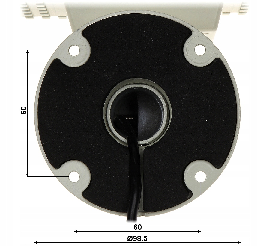 OŚWIETLACZ IR DO 130 m ZEWNĘTRZNY REFLEKTOR Kod producenta DELTA-3N-130/60S2