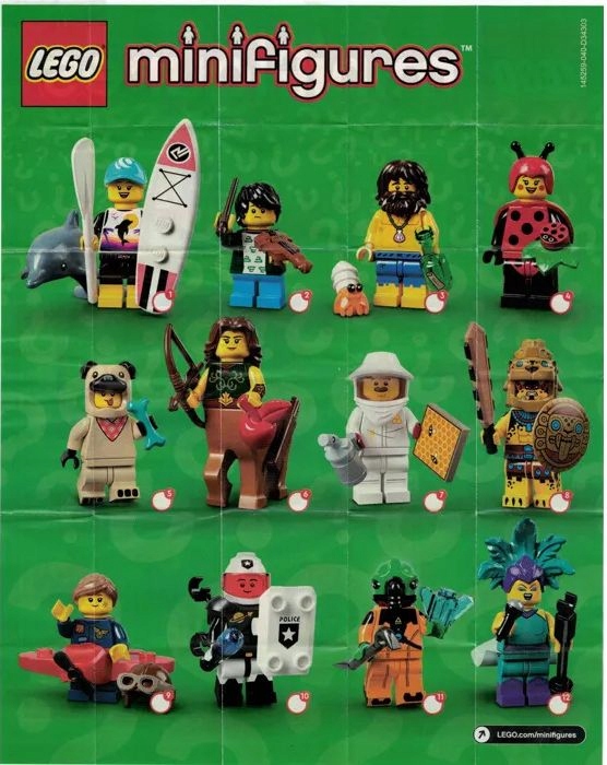 

Lego 71029 Minifigures 21 Instrukcja Spis Nowa