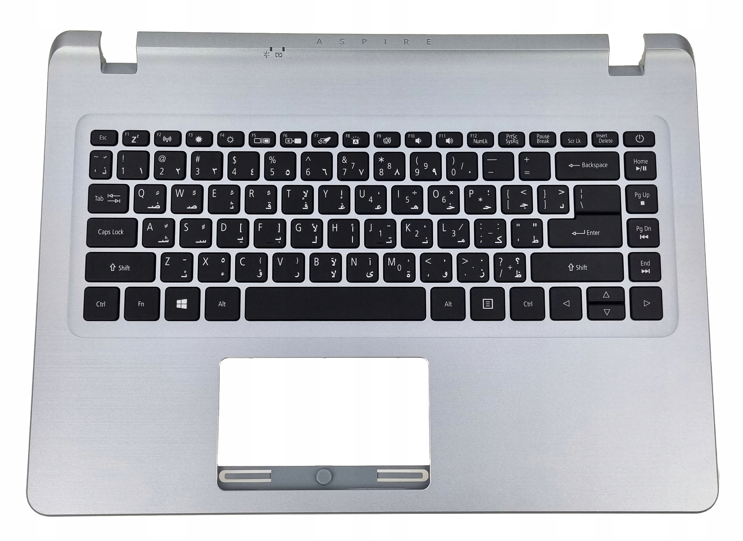 Nové Pouzdro Klávesnice Acer Aspire A514-51 A514-51G Arabská Stříbrná