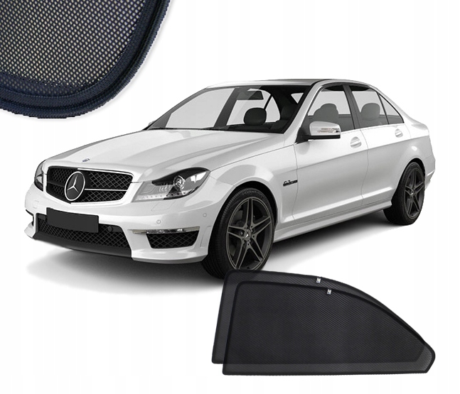 ZASLONKI DEDYKOWANE DO MERCEDES BENZ C KLASA W204