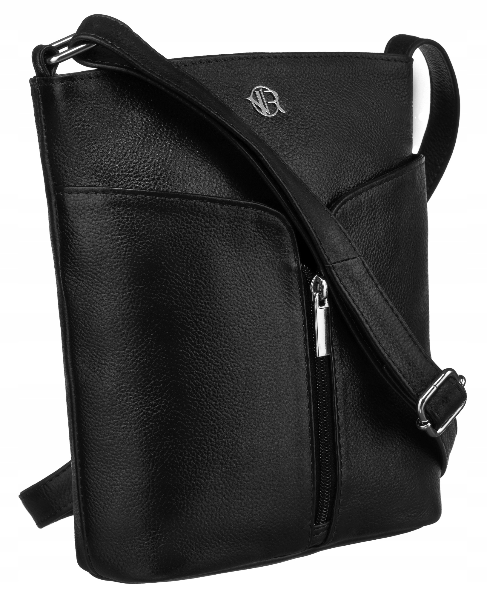 Dámská kožená kabelka přes rameno Rovicky s přírodním koženým popruhem