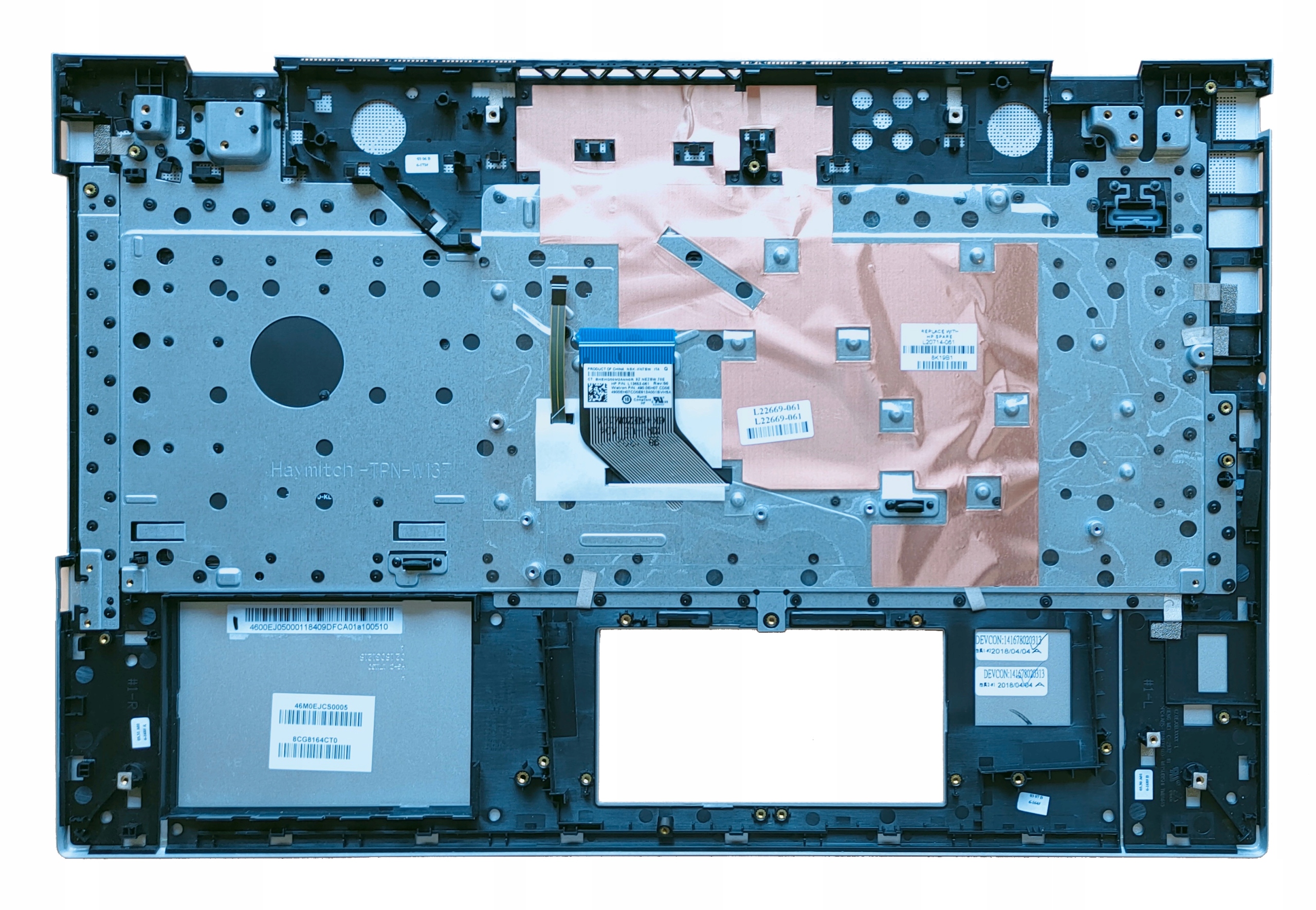 L20714-061 новый корпус / PALMREST HP ENVY 17-BW State новый