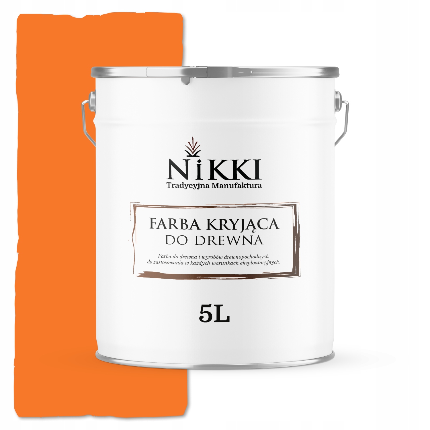 Barva Na Dřevo Kryjící Dveře Renovační Oranžová Pastel 2003 Mat 5 L
