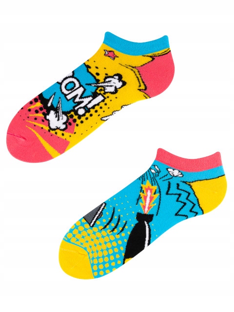 

Todo Socks Boom Boom Low Stopki nie do pary 35-38