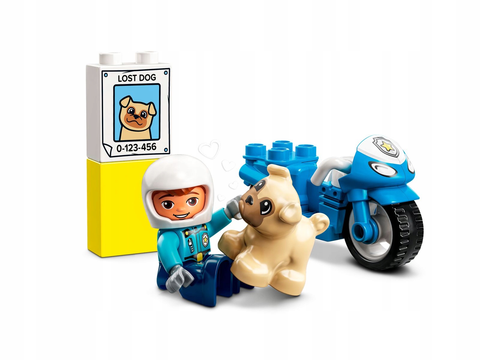 LEGO DUPLO 10967 MOTOCYKL POLICYJNY Seria Straż i policja