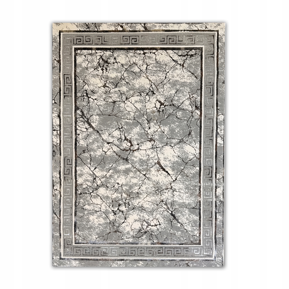 Stylový Šedý Koberec 150x230 do obývačky Originálny Premium