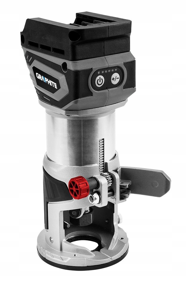 WIELOFUNKCYJNA FREZARKA BEZSZCZOTKOWA AKUMULATOROWA ENERGY+ 18V GRAPHITE Rodzaj frezarki górnowrzecionowa