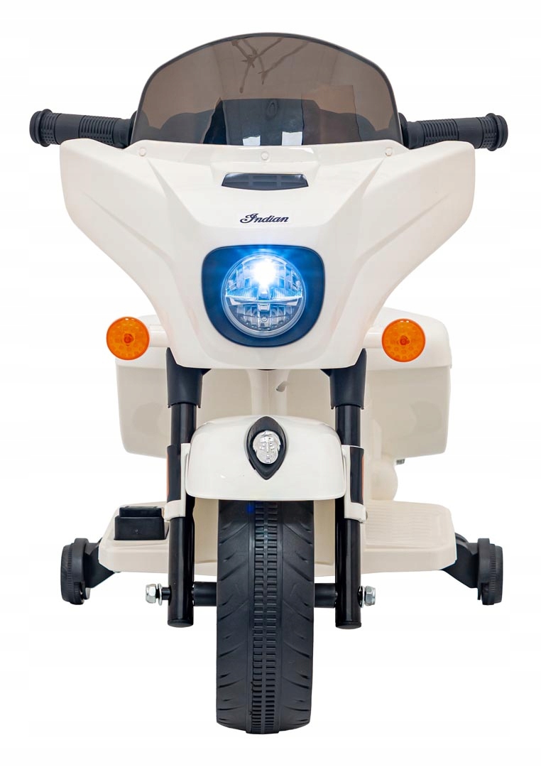 Pojazd Chopper Indian Biały