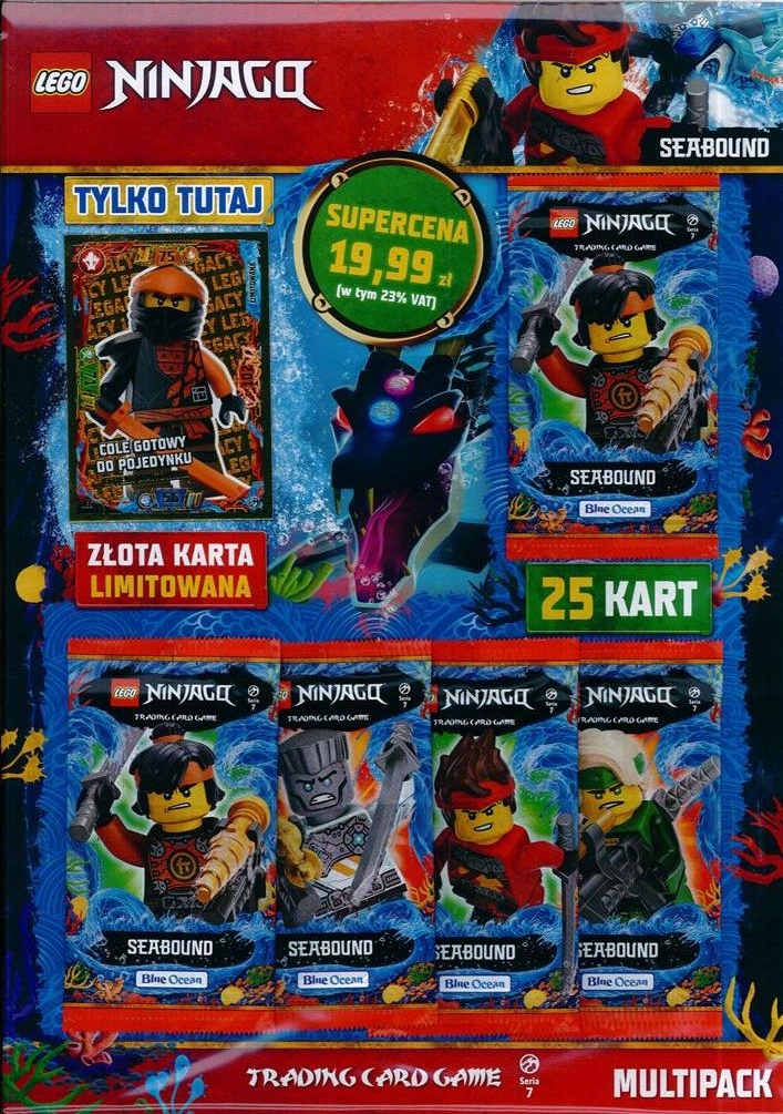 MULTIPACK LEGO NINJAGO 7 - SEABOUND -BEZ LOSOWANIA
