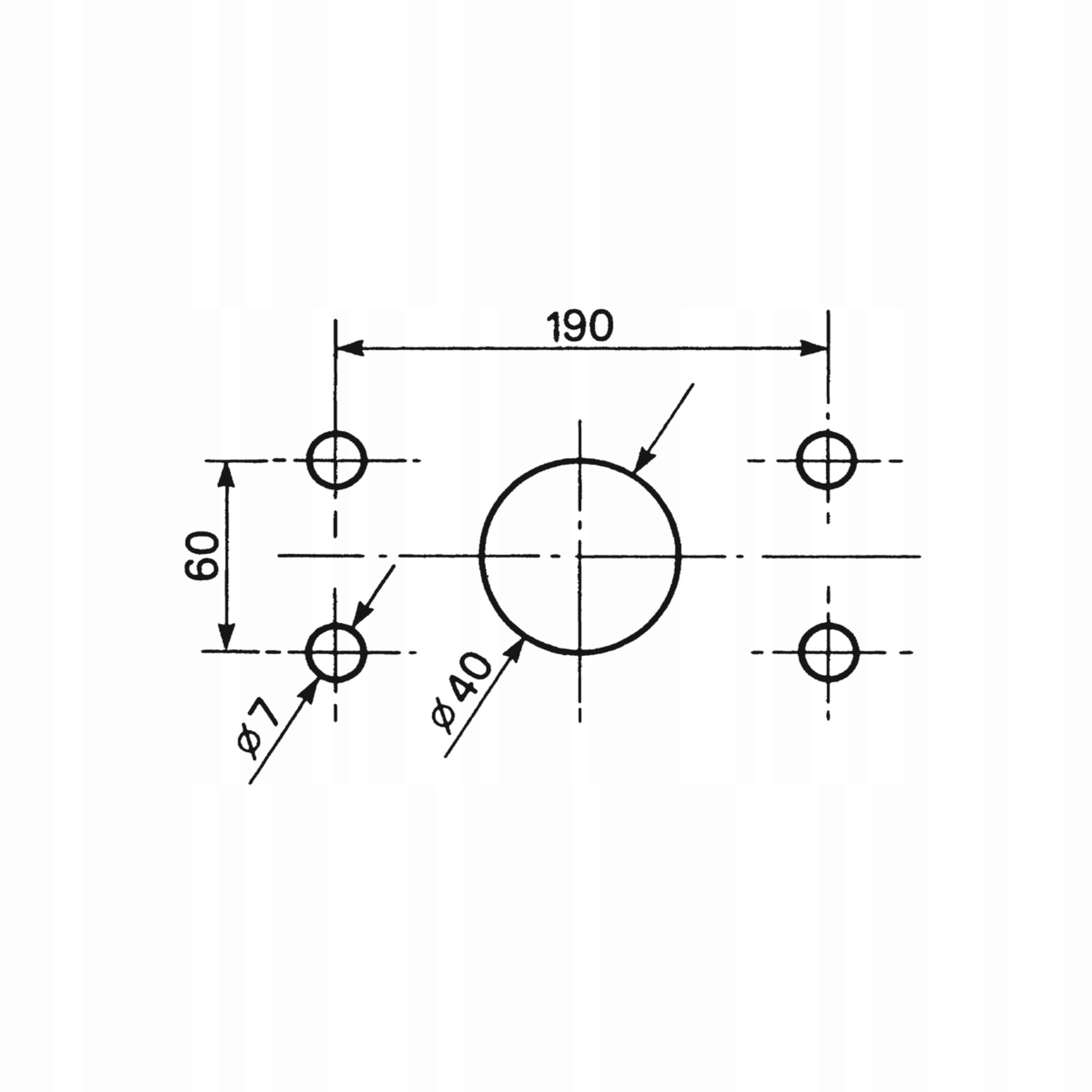 Lampa uniwersalna tyl Cobo 1010580 Part manufacturer Cobo