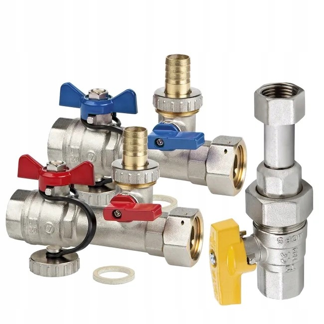 Pripojovacie ventily pre plynový kotol 1/2" Orion plus Spin Valvex