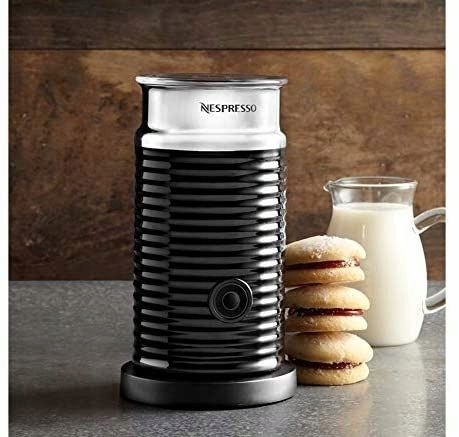 NESPRESSO Aeroccino 3 Elektryczny Spieniacz Do Mleka 120ml Czarny — miniatura 12