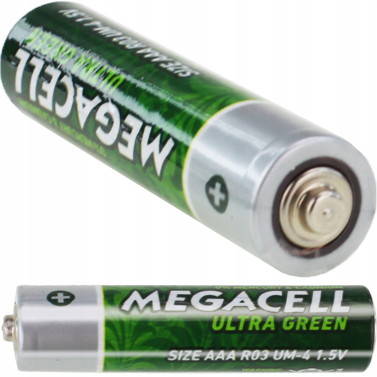 BATERIE AAA 4 SZT MEGACELL HEAVY LR03 1,5V POWER PALUSZKI CIENKIE Marka Megacell