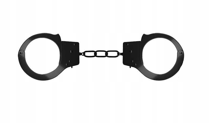 Kovové policejní pouta Edc sebeobrana