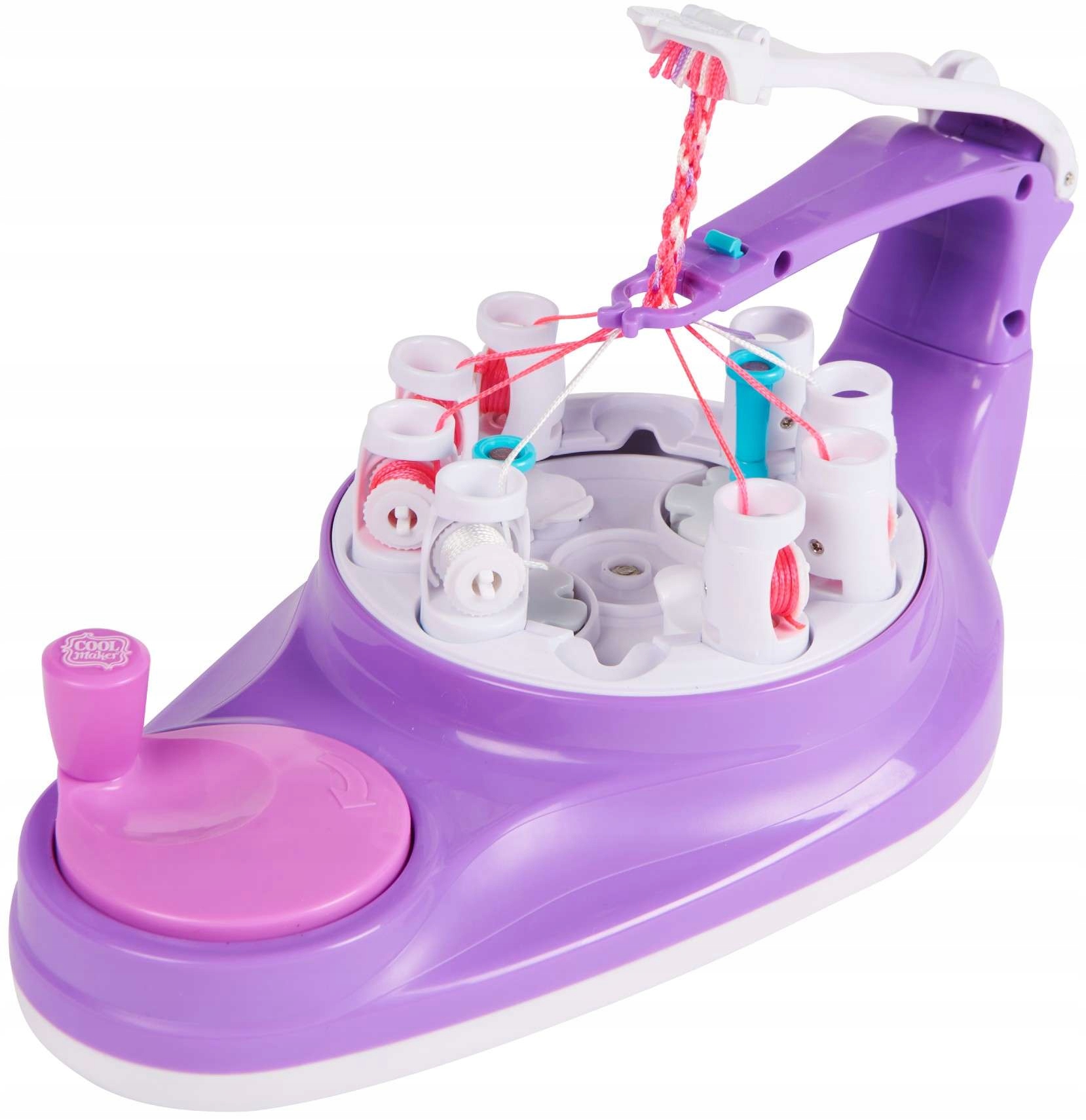 COOL MAKER KUMIKREATOR 2W1 MASZYNKA DO BRANSOLETEK Wiek dziecka 8 lat +