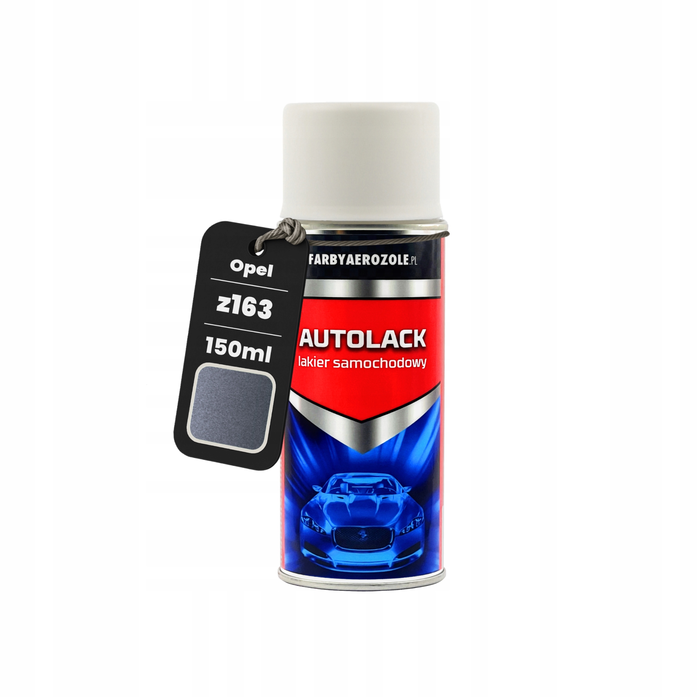 Opel z163 Lichtsilber Met. Lakier samochodowy w Sprayu 150ml