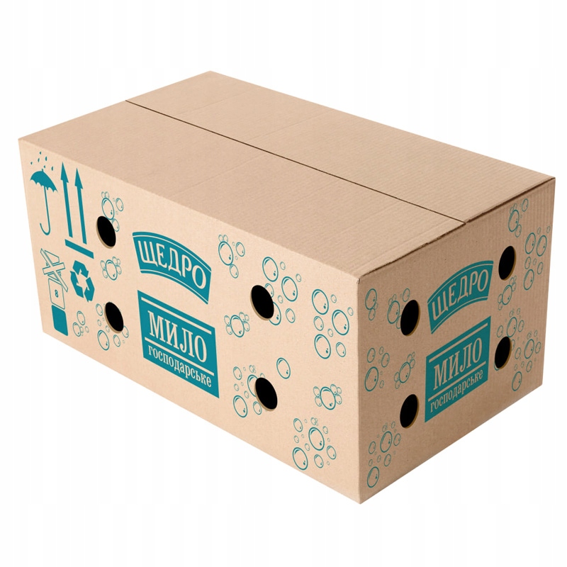 Přírodní šedé ekonomické mýdlo „Štědro“ 72% v kostce 150 g celý karton