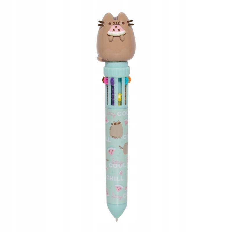 

Kot Pusheen długopis z figurką wkładów