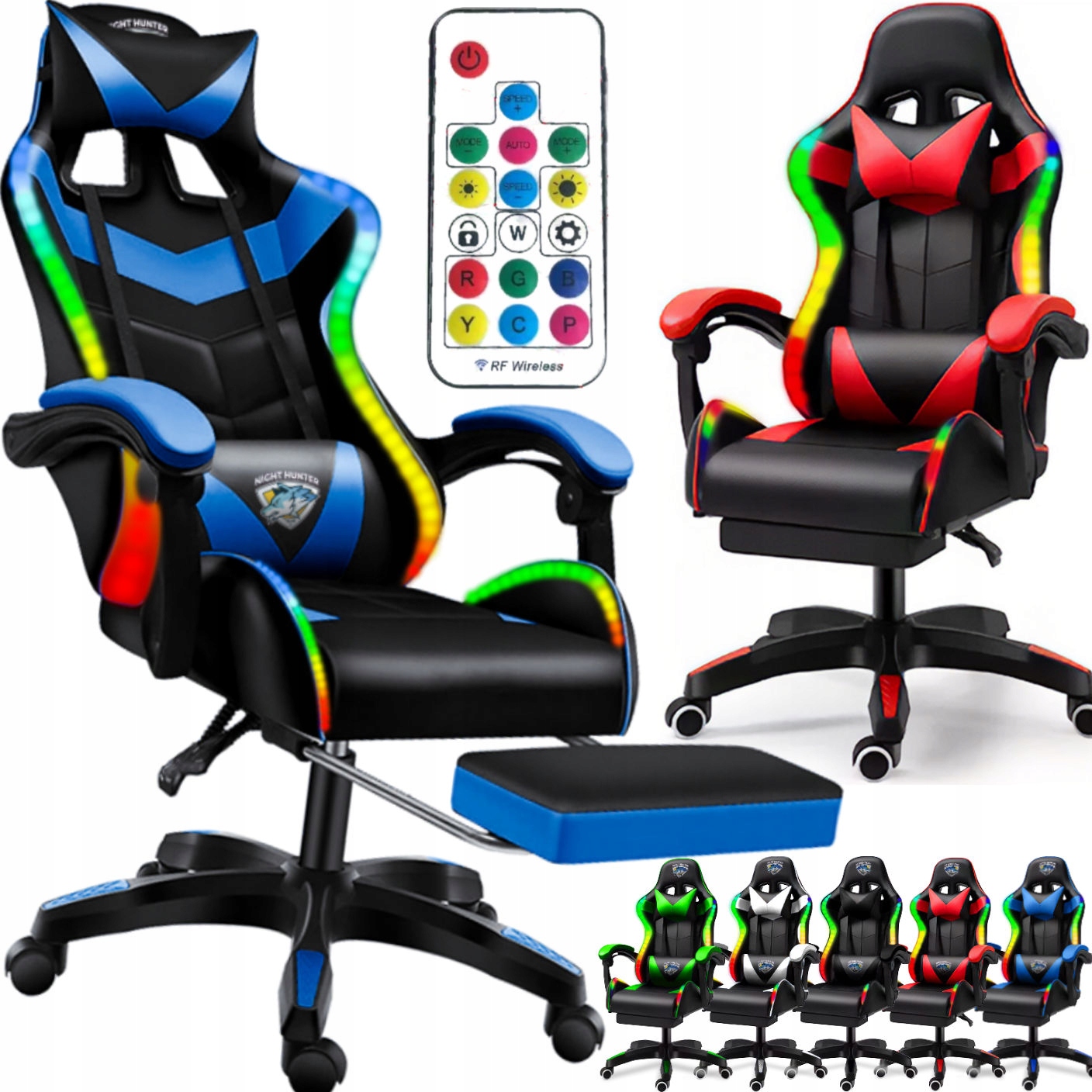 Fotel gamingowy Night Hunter FOX-9