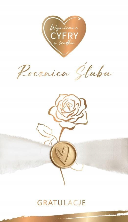 KARNET ROCZNICA ŚLUBU
