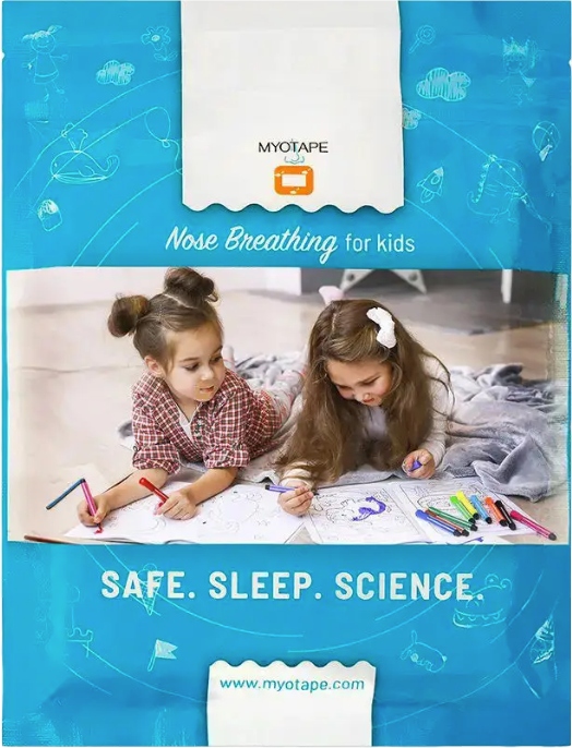 Plastry Myotape dla dzieci S beżowe taśmy na usta chrapanie Oryginał kids