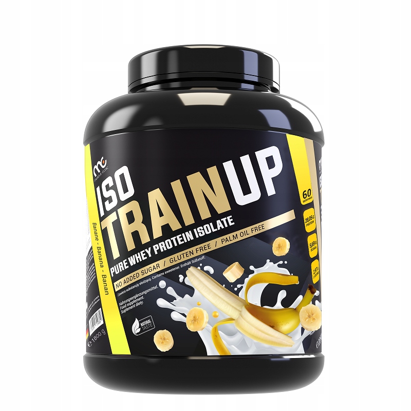 Muscle Clinic Iso Train Up 1800g Wpi proteinový izolát čistý Top