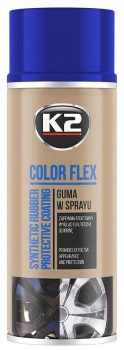 

K2 Color Flex Guma W Sprayu Niebieski 400 ML
