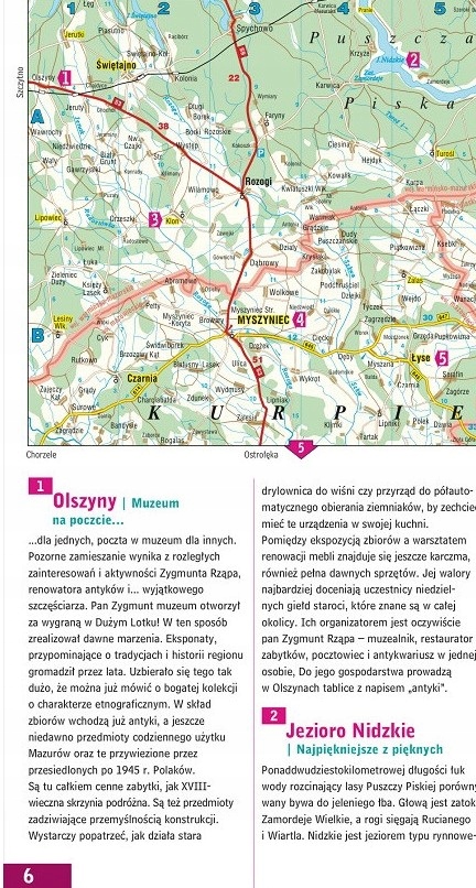 WOJEWÓDZTWO MAZOWIECKIE PRZEWODNIK + ATLAS DEMART ISBN 9788379126569