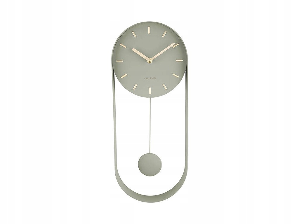 Nástěnné hodiny s kyvadlem Pendulum, 50 x 20 x 4,8 cm