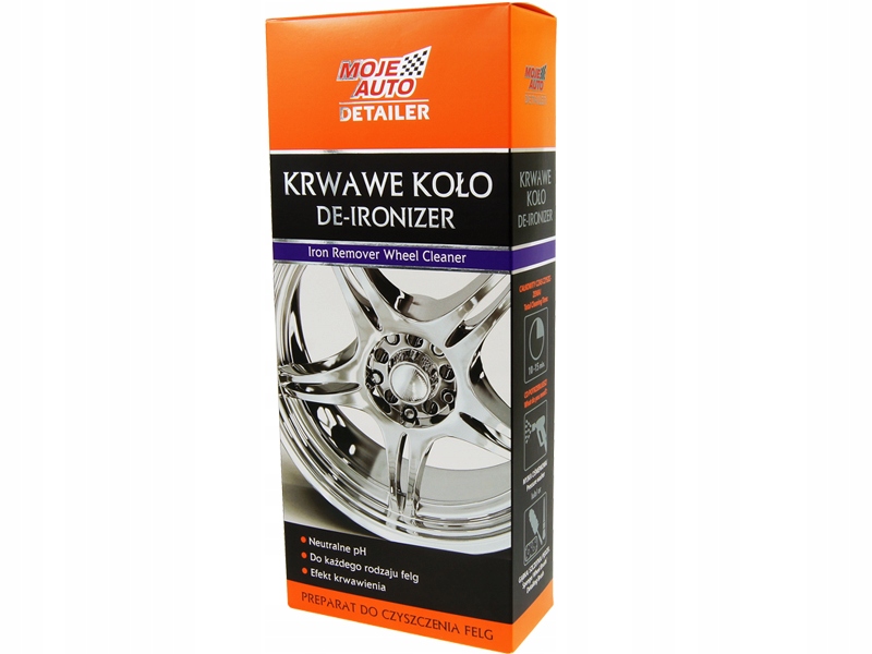 

Moje Auto Detailer Krwawe Koło De-ironizer 750ML
