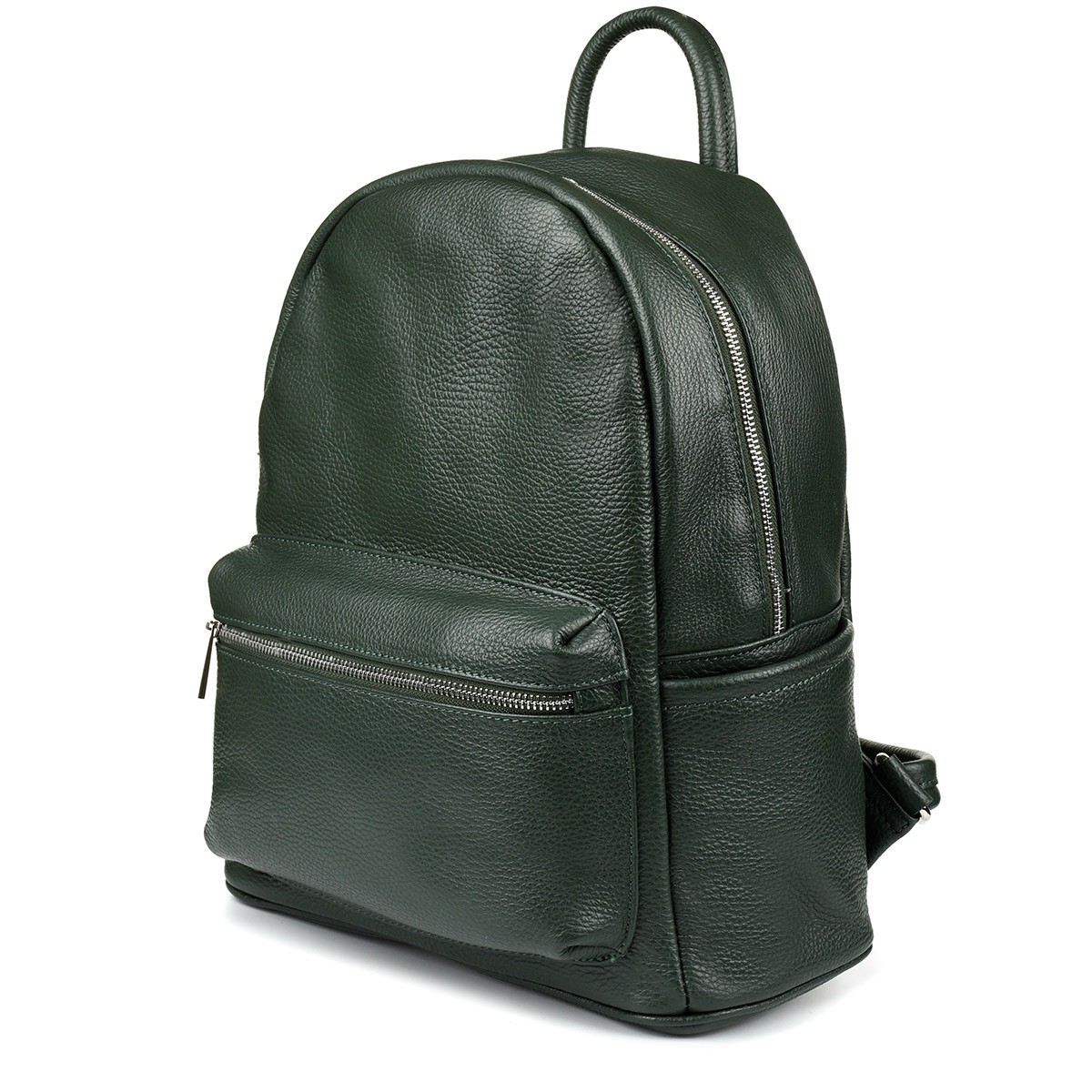 Batoh velký městský italský prostorný, pevná prémiová kůže