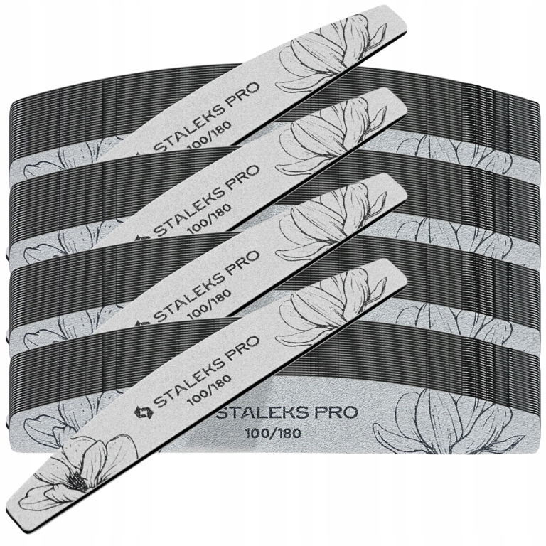 Pilník Minerální půlměsíc Expert 40 100/180 Grit Staleks 100 kusů