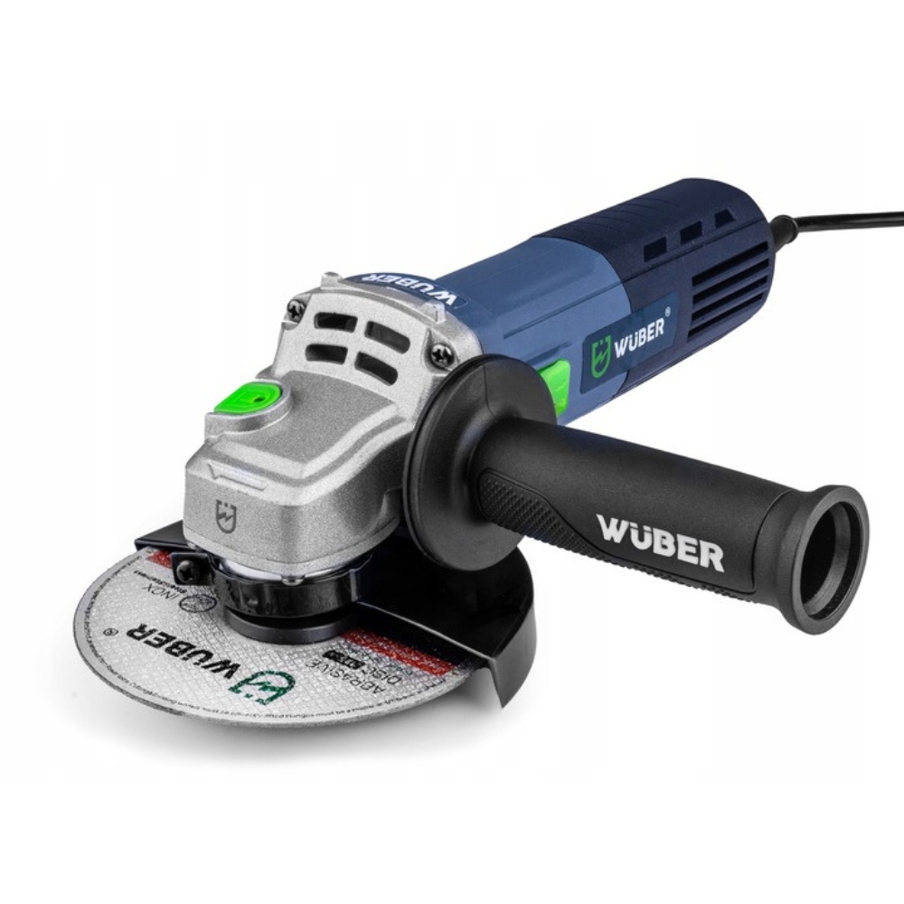 Úhlová Bruska Diax Silná Bruska 10 Kotoučů 125 MM XXL Sada Wuber