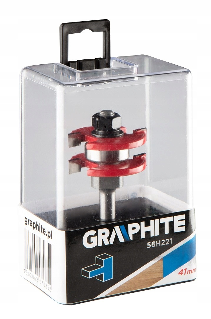 Zestaw frezów pióro-wpust 8mm x 6,35mm Graphite Marka Graphite