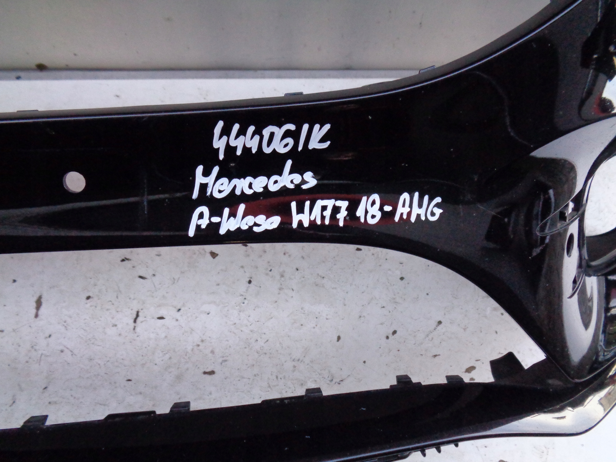 front bumper MERCEDES A-KLASA W177 18- AMG NR 44406