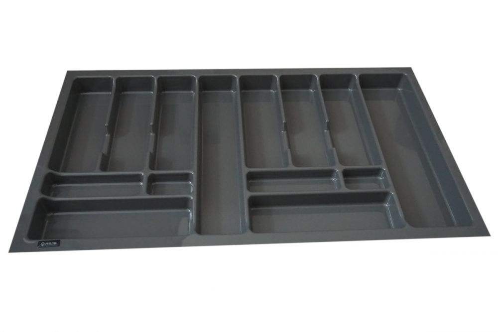 REJS Wkład organizer na sztućce szary do szuflady 90cm Marka Rejs