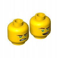 

Lego Główka Ninja 3626cpb1890 6191962 1szt N