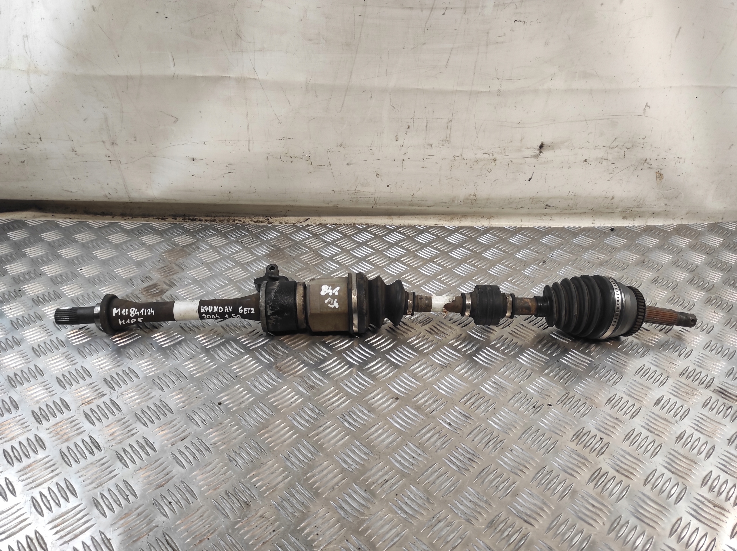semi-axis right HYUNDAI GETZ 1.5 DIESEL D 2004 R